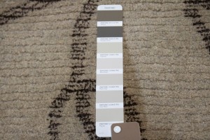 Floral Beige & Brown 5X8 Modern Rug