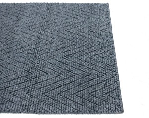 Geometric Handmade 4'7X6'4 Modern Rug