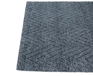 Geometric Handmade 4'7X6'4 Modern Rug