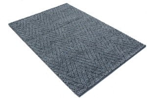 Geometric Handmade 4'7X6'4 Modern Rug