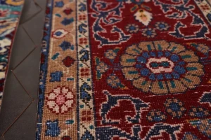 Vintage Red Floral Garden 7X10 Mood Persian Rug
