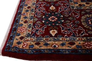 Vintage Red Floral Garden 7X10 Mood Persian Rug