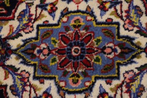 Vintage Red Traditional 10X13 Kashan Persian Rug