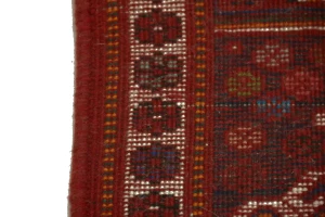 Red Tribal 4X5 Shiraz Persian Rug