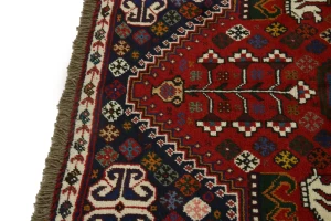 Red Tribal 3X5 Shiraz Persian Rug