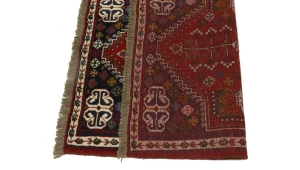Red Tribal 3X5 Shiraz Persian Rug