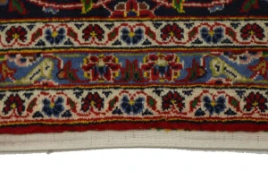 Vintage Red Traditional 10X13 Kashan Persian Rug