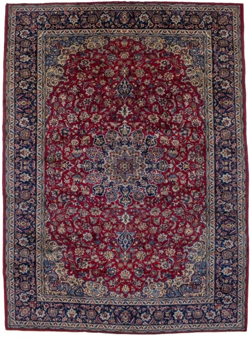 Semi Antique Red Traditional 10X14 Najafabad Persian Rug