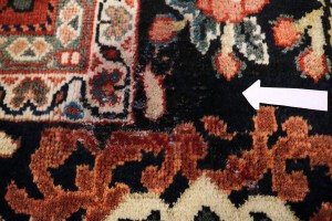 Antique Red Floral Classic 11X14 Mahal Persian Rug