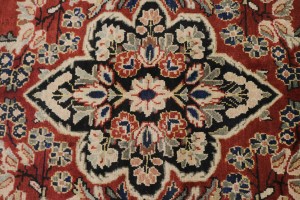Antique Red Floral Classic 11X14 Mahal Persian Rug