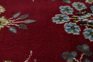 Semi Antique Red Classic 10X13 Kerman Persian Wool Rug