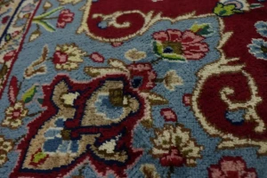 Semi Antique Red Classic 10X13 Kerman Persian Wool Rug