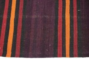 Vintage Multicolored Tribal 4'6X15 Kilim Persian Runner Rug