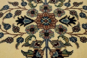 Cream Classic Floral 8X10 Oriental Rug