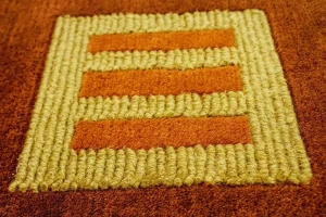Multicolored Modern 5X8 Oriental Rug