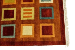 Multicolored Modern 5X8 Oriental Rug