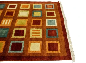 Multicolored Modern 5X8 Oriental Rug