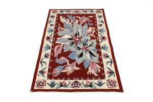 Floral Dhurrie 6X9 Chinese Oriental Rug
