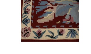 Floral Dhurrie 6X9 Chinese Oriental Rug