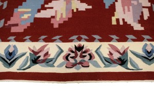 Floral Dhurrie 6X9 Chinese Oriental Rug