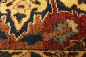 Vintage Red Floral 5X7 Bakhtiari Persian Rug