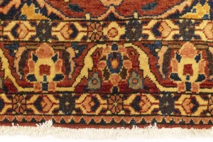 Vintage Red Floral 5X7 Bakhtiari Persian Rug