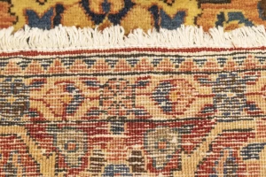 Vintage Red Floral 5X7 Bakhtiari Persian Rug