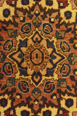 Vintage Red Floral 5X7 Bakhtiari Persian Rug