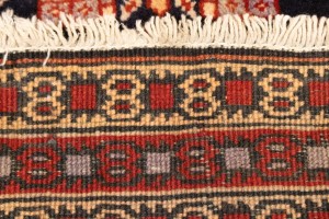 Vintage Plum Floral 2X3 Ardebil Persian Rug