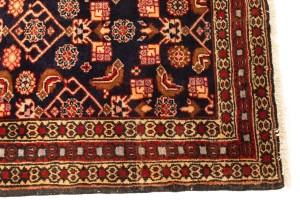 Vintage Plum Floral 2X3 Ardebil Persian Rug