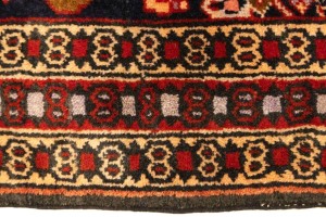 Vintage Plum Floral 2X3 Ardebil Persian Rug
