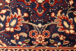 Vintage Plum Floral 2X3 Shahrbaft Persian Rug
