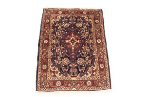 Vintage Plum Floral 2X3 Shahrbaft Persian Rug