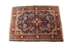 Vintage Plum Floral 2X3 Shahrbaft Persian Rug