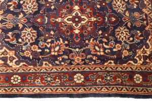 Vintage Plum Floral 2X3 Shahrbaft Persian Rug