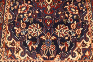 Vintage Plum Floral 2X3 Shahrbaft Persian Rug
