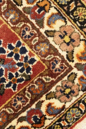 Vintage Allover Floral 3X5 Tabriz Persian Rug