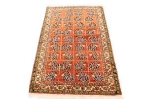 Vintage Allover Floral 3X5 Tabriz Persian Rug