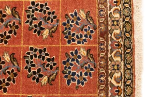 Vintage Allover Floral 3X5 Tabriz Persian Rug