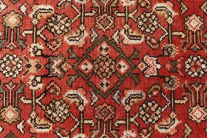 Semi Antique Red Tribal 2'5X9'2 Hamedan Persian Runner Rug