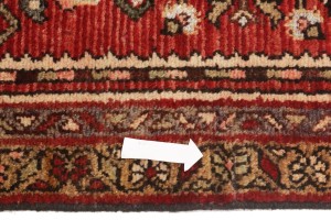 Semi Antique Red Tribal 2'5X9'2 Hamedan Persian Runner Rug