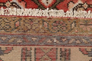 Semi Antique Red Tribal 2'5X9'2 Hamedan Persian Runner Rug