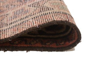 Semi Antique Tribal Geometric 4X7 Shiraz Lori Persian Rug