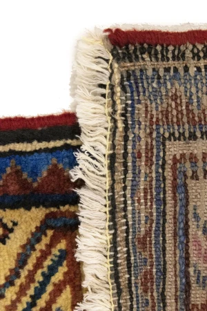 Vintage Tribal Rust Red 4X7 Hamedan Persian Rug
