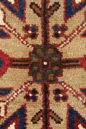 Vintage Tribal Rust Red 4X7 Hamedan Persian Rug