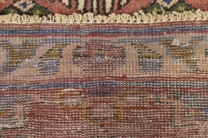 Vintage Rusty Red Tribal 5X7 Joshaghan Persian Rug