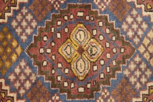 Vintage Rusty Red Tribal 5X7 Joshaghan Persian Rug