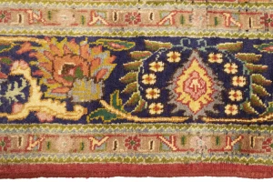 Semi Antique Red Traditional 6'7X10'5 Tabriz Persian Rug