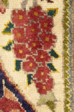 Semi Antique Red Traditional 6'7X10'5 Tabriz Persian Rug