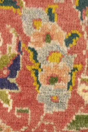 Semi Antique Red Traditional 6'7X10'5 Tabriz Persian Rug